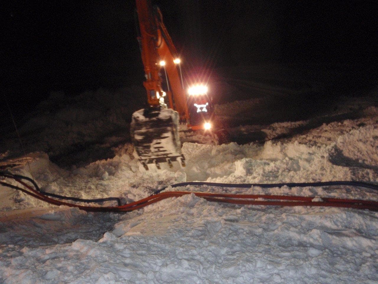 Gravemaskin Tafjordfjella bilde 15